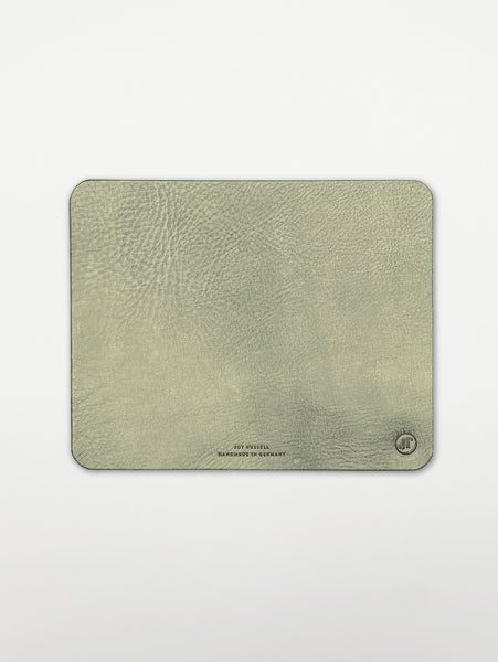 Mousepad Echtleder mit Logograegung Mint