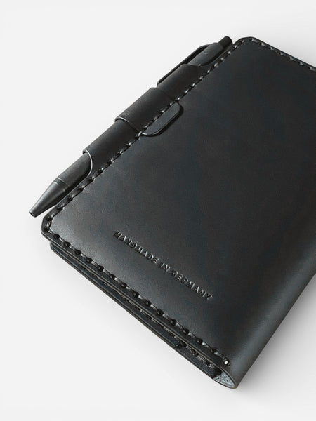 Organizer Etui aus Leder mit A6 Kalender/Planer/Tagebuch und Kugelschreiber